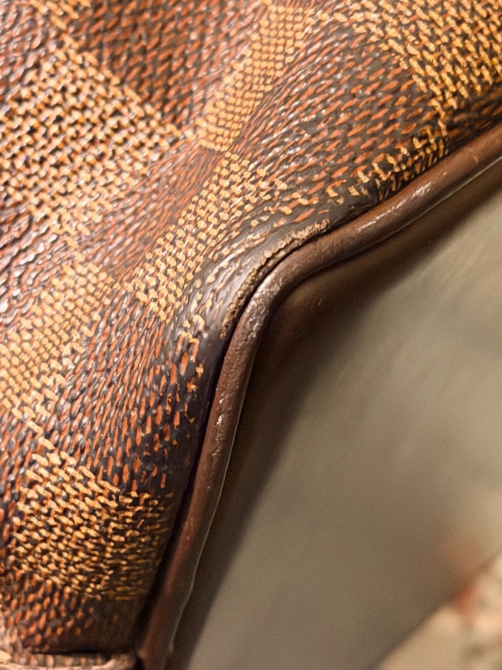 Louis Vuitton Brown Damier Ebene Large Chelsea Tote - Picture 15 of 17